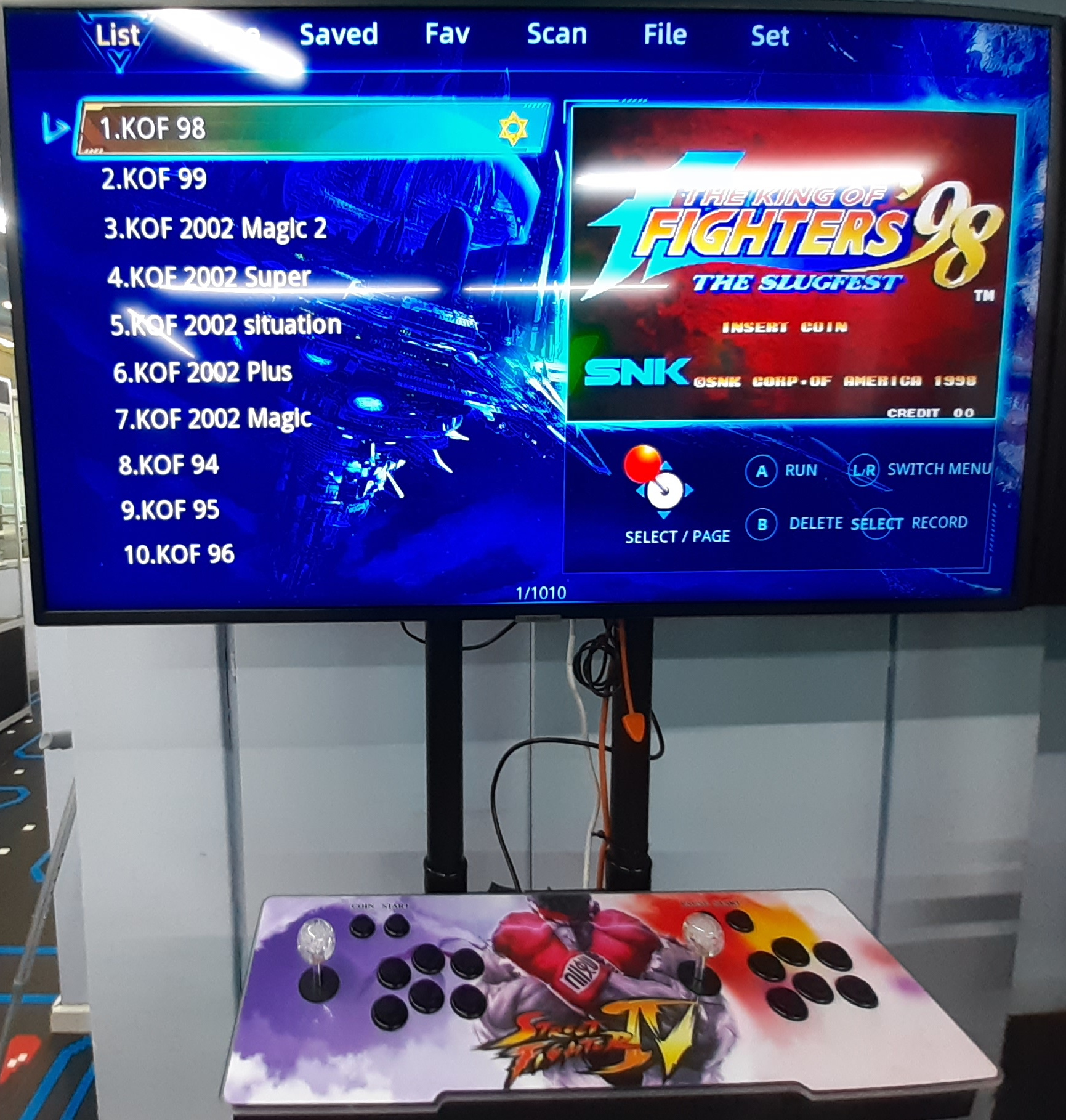 Classic Arcade Gaming Station